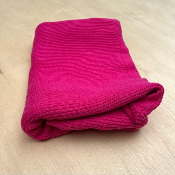 Amazon Essentials Pink Ribbed Long Sleeve Crew Sweater Women’s Size Large - Picture 8 of 8